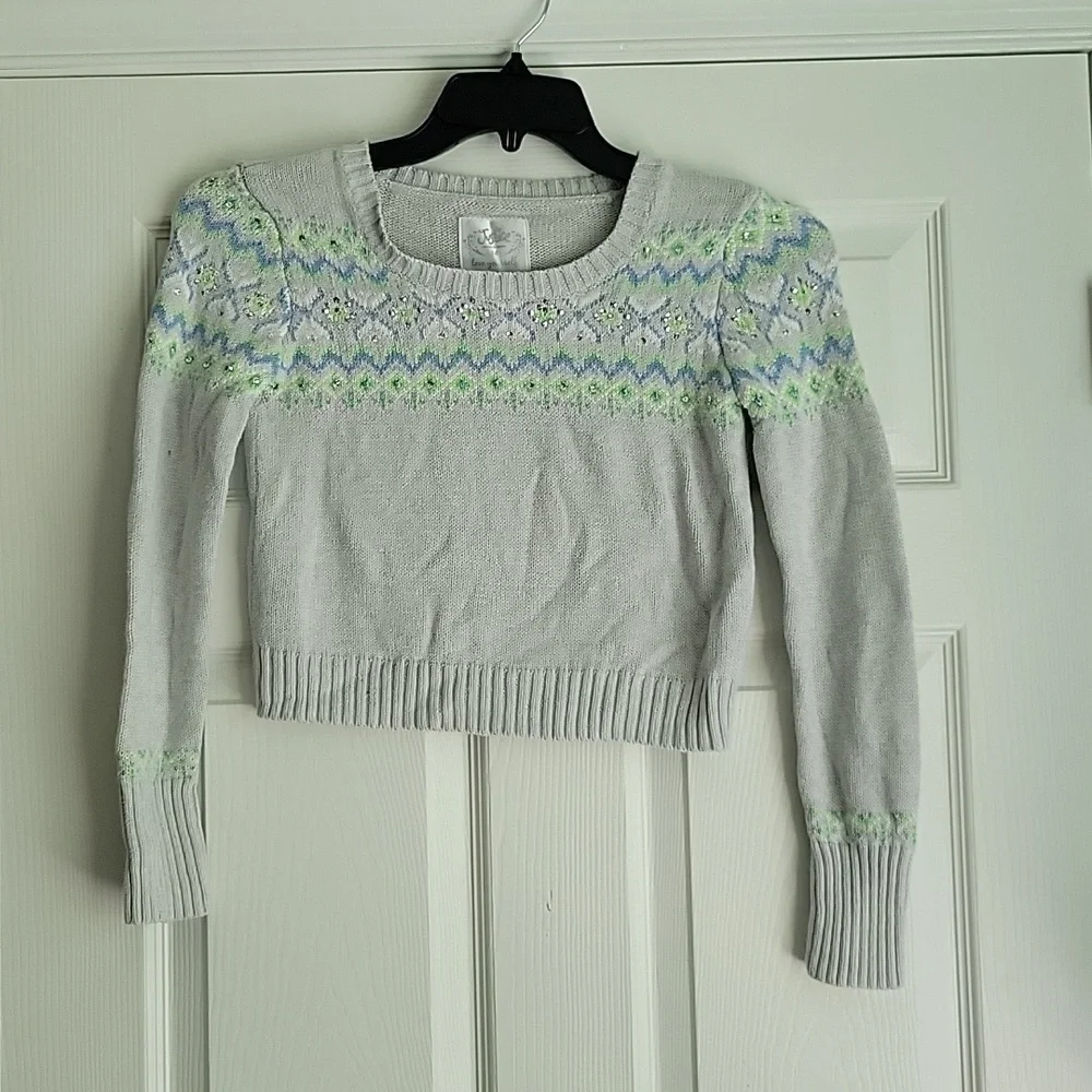 Justice Girl's Cropped Sweater